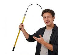 Electrocution Emergency Rescue Sticks Life Saving Pole, Electrical Safety Rescue Hook, Detachable Lifeguard Rod Kit, Portable Rescue Pull Rod(Yellow,1.5m/4.9ft)