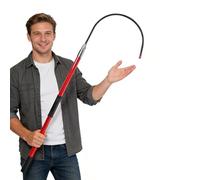 Electrocution Emergency Rescue Sticks Life Saving Pole, Electrical Safety Rescue Hook, Detachable Lifeguard Rod Kit, Portable Rescue Pull Rod(Red,1m/3.3ft)