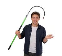 Electrocution Emergency Rescue Sticks Life Saving Pole, Electrical Safety Rescue Hook, Detachable Lifeguard Rod Kit, Portable Rescue Pull Rod(Green,3m/9.8ft)