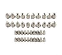 Electrode and Nozzle Replacement Pack 40pcs for P80 Torch Compatible with Common For Air Plasma Cutters CUT 70 to CUT 120 (1.7mm)
