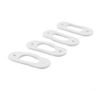 Electrode Gasket Seal, 4-Pack 70x26.5x3mm Fiber Replacement Part 981330 High Temperature Resistance Sealing Solution For Vaillant ecoTEC Pro & Plus Series Boiler Maintenance