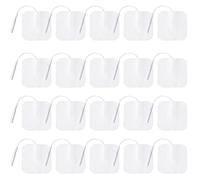 Electrode Pads for TENS/EMS Machines 2mm Pin Connector Square Electrode