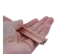 Electrode Wire Welding Rods 20PCS, 2mm x 50cm Phosphor Bronze for Brazing Copper Pipes, Refrigerators, Air Conditioners, Resistant with Smooth