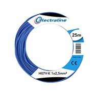 electroline 15162 H03 V-K 1X2,5 25M Blue