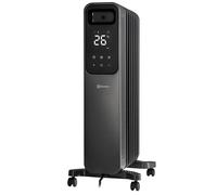 Electrolux Oil Filled Radiator - 1500W Heating Power, Adjustable Thermostat, Portable Design, Grey HEA2012ELGRY