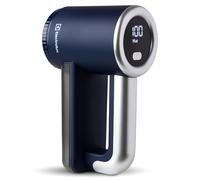Electrolux 3-Speed Fabric Shaver | Lint Remover for Clothes & Furniture | Eliminates Fuzz & Pilling | LED Display & Type-C Fast Charging - Blue