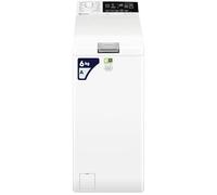 Electrolux 700 Top-loading Washing Machine, 6 kg, EW7T336A, Class A, SteamCare Technology and SensiCare Technology, LED Display with Touch Control, Speed 1251, 600 x 400 x 890 mm, White