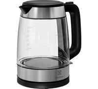 Electrolux Create 4 Kettle Model E4GK1, 4GB in design of glass and stainless steel, Stylish design and fast heating, 1.7 litres, Granite black