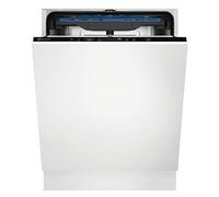 Electrolux Dishwasher EES48200L, 14kg, White, Built-In, Metal