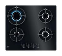 Electrolux EGG64272K Gas Hob 60 cm 4 Burners Cast Iron Grills | 60 cm, 4 burners, cast iron grates