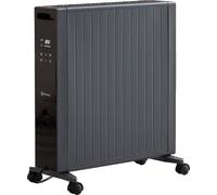 Electrolux HEA1990ELGRY Oil Free Radiator 2000W - Black, Black