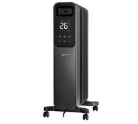 Electrolux HEA2012ELGRY Oil Filled Radiator 1500W - Black, Black