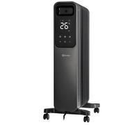 Electrolux Oil Filled Radiator - 1500W Heating Power, Adjustable Thermostat, Portable Design, Grey HEA2012ELGRY