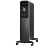 Electrolux Oil Filled Radiator - 2000W Heating Power, Adjustable Thermostat, Portable Design, Grey HEA2013ELGRY