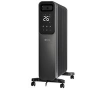 Electrolux Oil Filled Radiator - 2400W Heating Power, Adjustable Thermostat, Portable Design, Grey HEA2014ELGRY