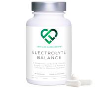 Electrolyte Balance Capsules - Sugar Free Electrolytes Tablets - 30 Servings - High Strength 1000mg Sodium Chloride, Magnesium & Potassium for Maximum