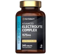 Electrolyte Tablets 1575mg | 240 Vegan Tablets | Ready to Drink Powder & Sachet Alternative | Sugar Free Complex with Potassium, Chloride, Calcium, Magnesium & Sodium | by Horbaach