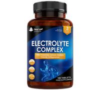 New Leaf Electrolytes Complex 180 High Strength Electrolyte Tablets + Essential Minerals New leaf health Blue One Size