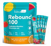 Electrolytes Powder with Hydration Nutrition, Electrolytes Sachets 30PCS, Gut Eye Health, Muscle Comfort, Sugar Free, Zero Calorie, Vegan Friendly, 5 Flavors, Rebound 100%