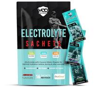 Electrolytes Sachets for Hyrox and Crossfit (16 Sachets) | Highly Dosed Electrolyte Profile for Hydration | Low Calorie Electrolyte Powder - Backed by Athletes (Assorted Flavours)