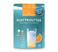 Electrolytes sugar free, 45 days of hydration. Powder drink with chloride, potassium, sodium, calcium and magnesium. Restoration and energy. N2 Natural Nutrition