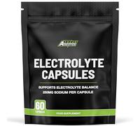 Electrolytes Tablets 60 Capsules - Keto & Fasting Electrolytes - Rehydration & Hydration Tablet with Potassium, Calcium, Sodium, Chloride, and Magnesium Fasting Keto Electrolytes Vegan Made in The UK