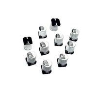 Electrolytic aluminum patch, 5V, 35V, 50V, 63V, 1uf 2.2uf 3.3uf 4.7uf 10uf 22uf 33uf 47uf 100uf 220uf 330uf 470uf, 10 pieces BIANMTSW(25V33uf-6.3X5.7)