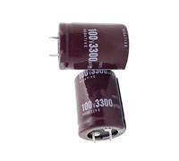 Electrolytic Capacitor 100V 3300UF 3300UF 100V Electrolytic Capacitors Volume: 30 * 40 Electronic devices