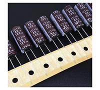 Electrolytic Capacitor 10Pcs/100Pcs 100uF 80V 10x25mm Low impedance 80V100uF Replace 100uF 63V Capacitor Electronic devices (Size : 100Pcs)