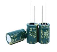 Electrolytic Capacitor 10pcs High Frequency Electrolytic Capacitor 6.3V 10V 16V 25V 50V 100V 400V 450V 1500UF 3300uf 4700uf 22uf 8.2uf 470uf 2200uf 680uf Electronic devices (Size : 450V47uf 5PCS)