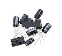 Electrolytic Capacitor 10V 16V 63V 100V 160V 450V 22UF 47UF 100UF 220UF 470UF 1000UF 10000UF 2.2UF 10UF Black Capacitor 2-50PCS BIANMTSW(16V1000UF 8x16 20PCS)