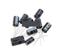 Electrolytic Capacitor 10V 16V 63V 100V 160V 450V 22UF 47UF 100UF 220UF 470UF 1000UF 10000UF 2.2UF 10UF Black Capacitor 2-50PCS BIANMTSW(100V47UF 8x12 20PCS)