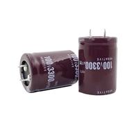 Electrolytic Capacitor 1PCS 100V3300UF 3300UF 100V Electrolytic Capacitors Volume: 30 * 40 Electronic devices