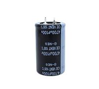 Electrolytic Capacitor 1pcs 100V4700UF 4700UF 100V Electrolytic Capacitors Volume: 30X50MM Electronic devices