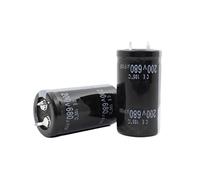 Electrolytic Capacitor 1pcs 680UF 200V 22X40mm Aluminum Electrolytic Capacitor 200v680uf Electronic devices