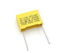 Electrolytic Capacitor 20pcs 100nF Capacitor X2 Capacitor 275VAC Pitch 15mm X2 Polypropylene Film Capacitor 0.1uF Electronic devices