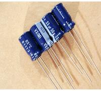 Electrolytic Capacitor 20PCS/100PCS 33uF 50V 50V33UF Electrolytic Capacitor Electronic devices (Size : 20PCS)