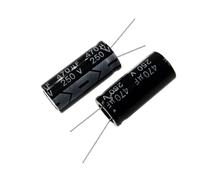 Electrolytic capacitor 250V 1mF 2.2mF 3.F 4.7mF 6.8mF 10mF 22mF 3F 47mF 68mF 100mF 150mF 220mF 330mF 470mF 680mF 2200mF(2PCS 68UF 250V)