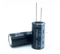 Electrolytic Capacitor 25V 10000UF 50PCS MQXFCZUX