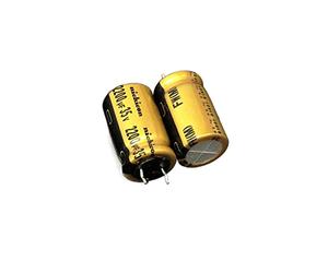 Electrolytic Capacitor 2pcs/10pcs 2200uF 35V 16x25mm 35V2200uF HiFi Audio Capacitor Electronic devices (Size : 10pcs)