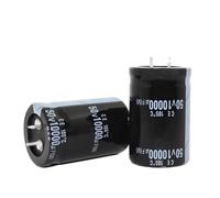 Electrolytic Capacitor, 35x50mm Radial DIP Aluminum Electrolytic Capacitors 1Pcs 50V-450V 1000uF-10000uF 20% Tolerance(63V10000UF 35X50MM)