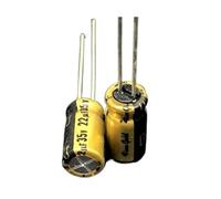 Electrolytic Capacitor 5pcs/50pcs 22uF 35V 6.3x11mm 35V22uF Audio Capacitor Electronic devices (Size : 5pcs)