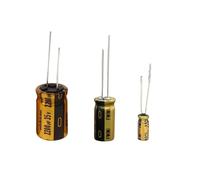 Electrolytic Capacitor 6.3V 16V 25V 35V 50V 63V 100V Audio Capacitor 22 47 100UF 220 330 470 1000 2200UF IDGTTLDF(25V100UF 20PCS)