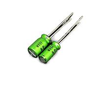 Electrolytic Capacitor 80Pcs/Lot HiFi Audio Capacitor 4.7uf/10uf/22uf/47uf/100uf 25V/50V Copper feet Electronic devices (Size : 16V22uF 6.3x11)