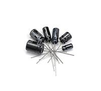 Electrolytic Capacitor Aluminum Electrolytic Capacitors 16V 25V 35V 50V 63V 100V 400V 450V 1UF 2.2UF 3.3UF 4.7UF 10UF 68UF 100UF 220UF 4700UF 6800uf Electronic devices (Size : 16V 100UF 50pcs)