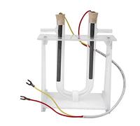Electrolytic Copper Chloride Solution Demonstrator, Chemistry Teaching Tool for Electrolysis Experiments, U - Shaped Tube Electrolysis Kit with Graphite Electrodes, for GCSE and A