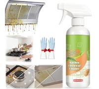 Electrolyzed Ion Kitchen Cleaner Spray for Oil Stains, 2026 New Kitchen Appliance Cleaner, Natural Multi-Purpose Cleaner, Heavy Duty Degreaser for Appliances, Oven, Stove, Range Hood (1pcs)