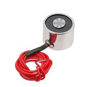 Electromagnet, 6±1V operating voltage, the maximum suction value is 22LB/10Kg, 30 x 22mm The round suction cup Electromagnet