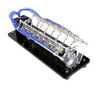 Electromagnet Engine Model with LED Design, V-Shaped Coil Engine, Integrated LEDs Illuminate Combining Magnetic and Electric Fields