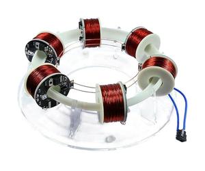 Electromagnetic Accelerator Coils, Cyclotron Teaching Model for Physics Experiments, High-Tech Laboratory Demonstration, Educational Science Tool
